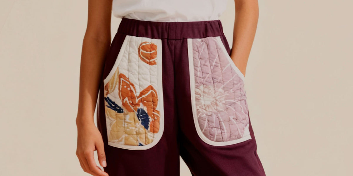 Patch Pocket Pants Made in Brooklyn | Juliette Design