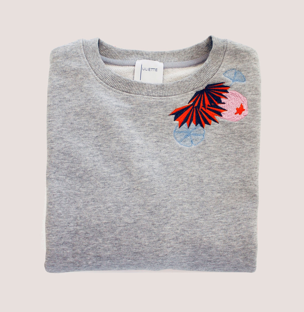 Bloom Sweater - Concrete - Juliette Design