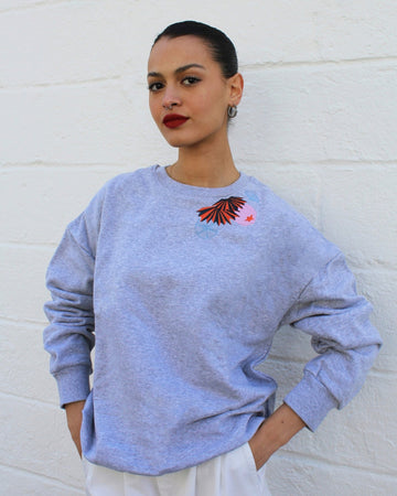 Bloom Sweater - Concrete - Juliette Design