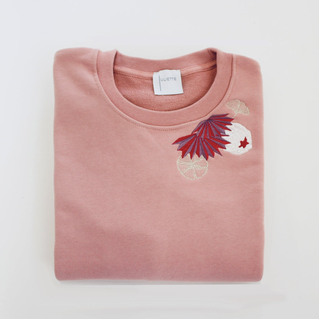 Bloom Sweater - Dusty Rose - Juliette Design