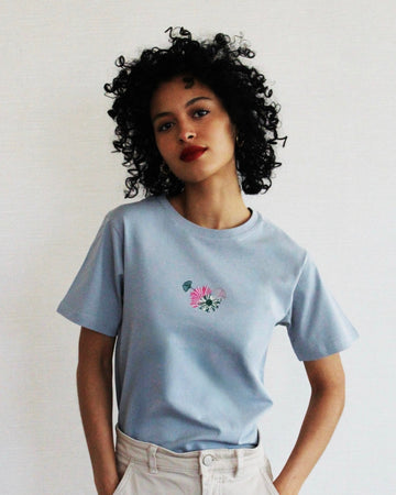Fleur T-shirt - Blue haze - Juliette Design