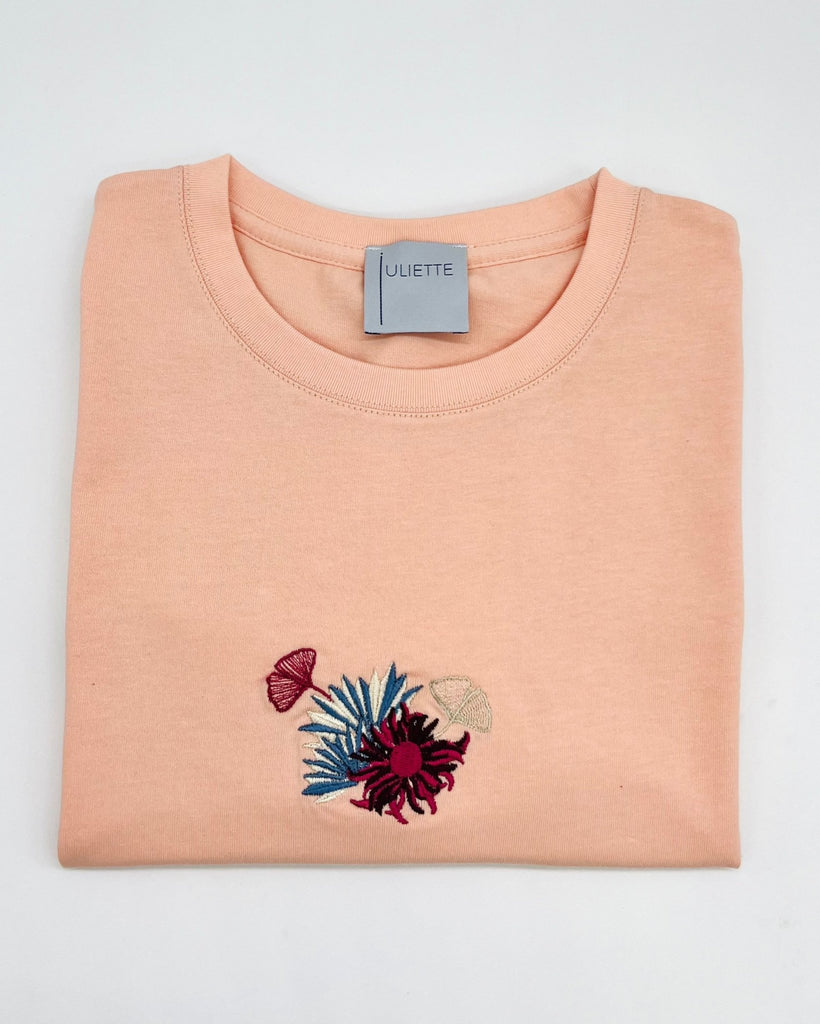 Fleur T-shirt - Petal pink - Juliette Design