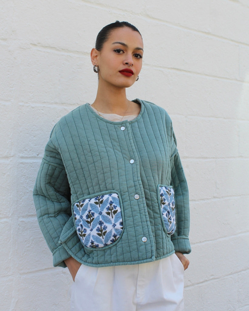 Lillie Jacket - Bluebell - Juliette Design