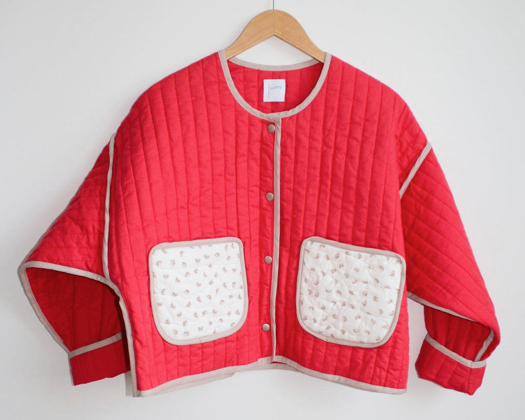Lillie Jacket - Calypso Coral - Juliette Design