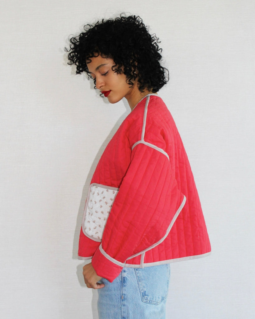 Lillie Jacket - Calypso Coral - Juliette Design