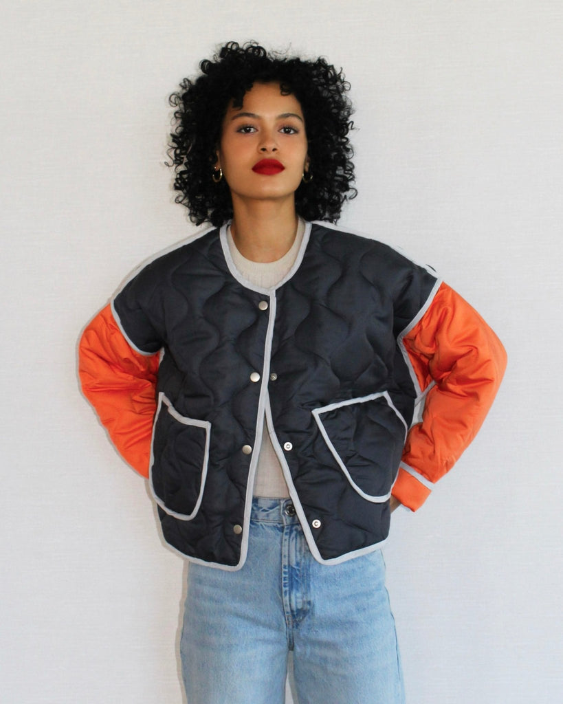 Lillie Jacket - Graphite Ember - Juliette Design