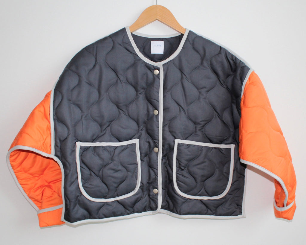 Lillie Jacket - Graphite Ember - Juliette Design