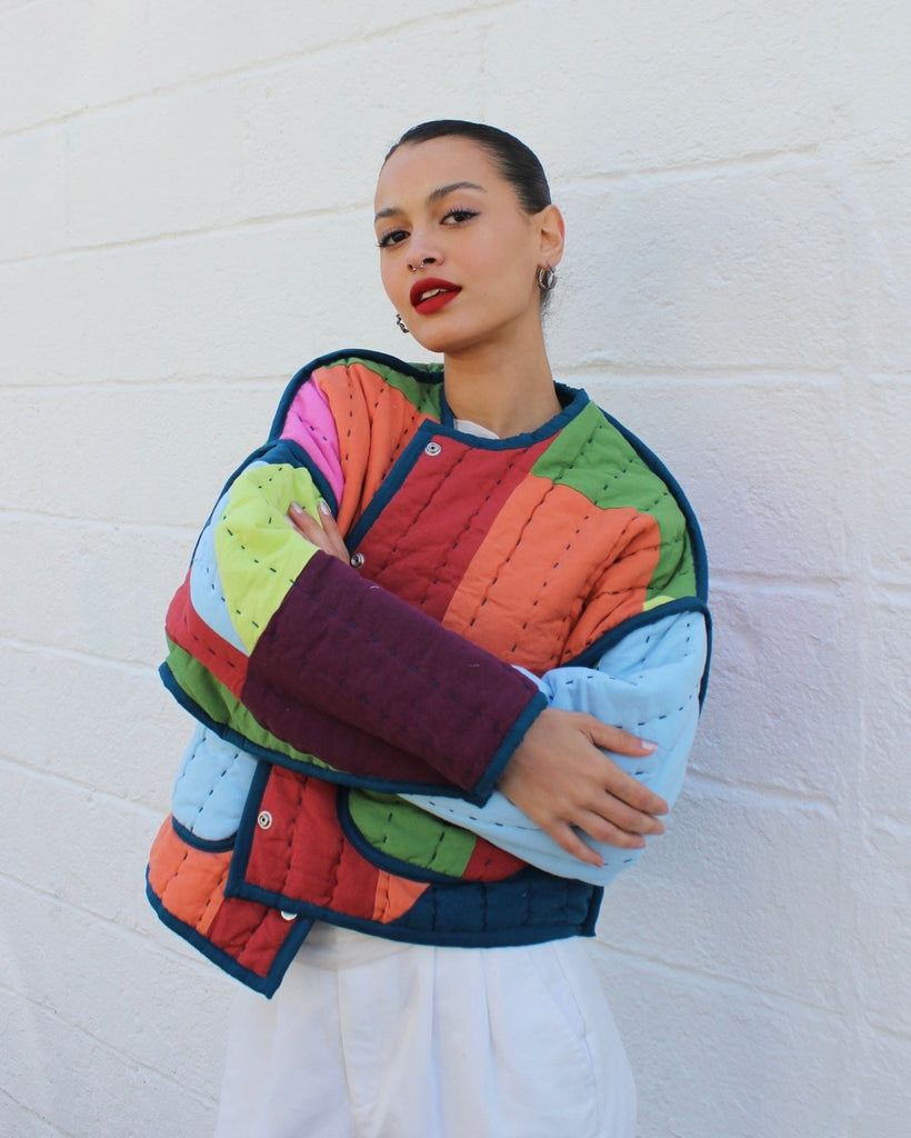 Lillie Jacket - Multi - Juliette Design