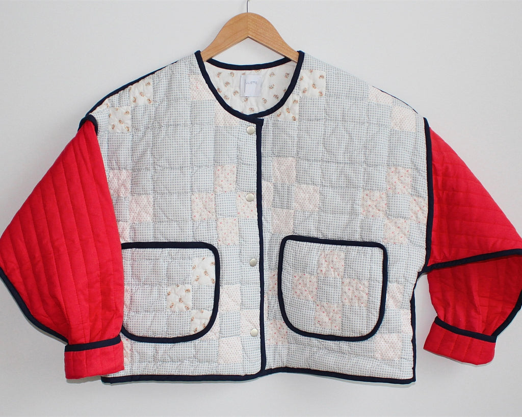 Lillie Jacket - Navy Frame - Juliette Design