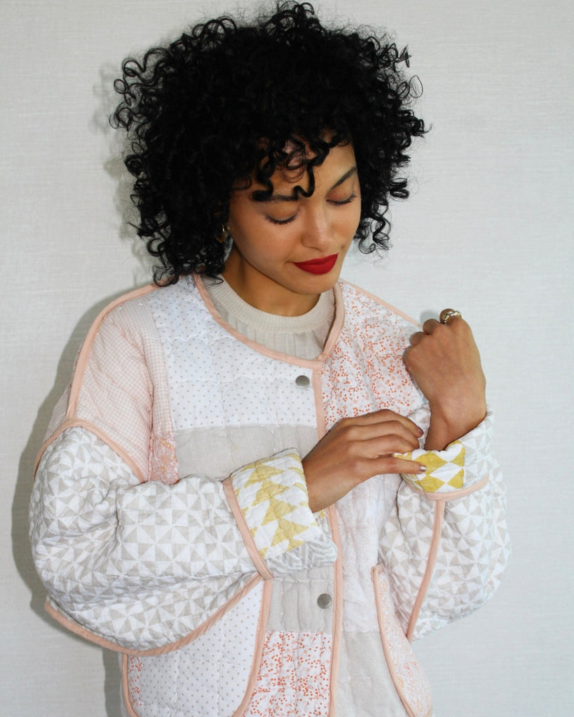 Lillie Jacket - Peach Fuzz - Juliette Design