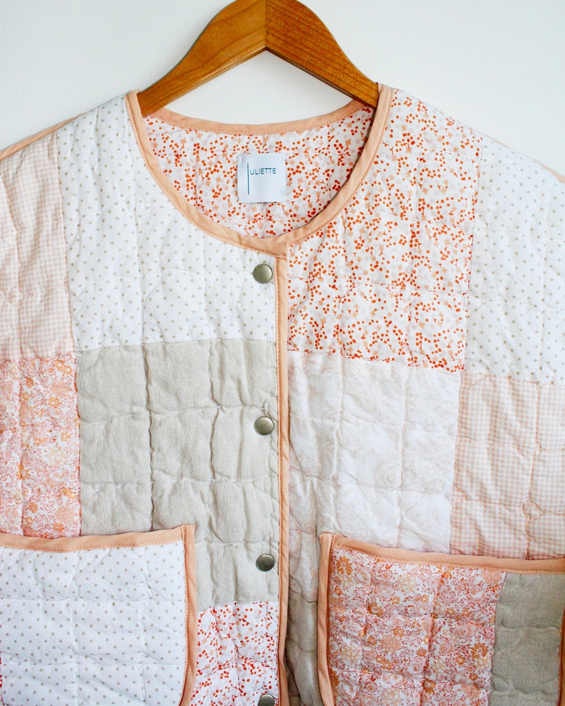 Lillie Jacket - Peach Fuzz - Juliette Design