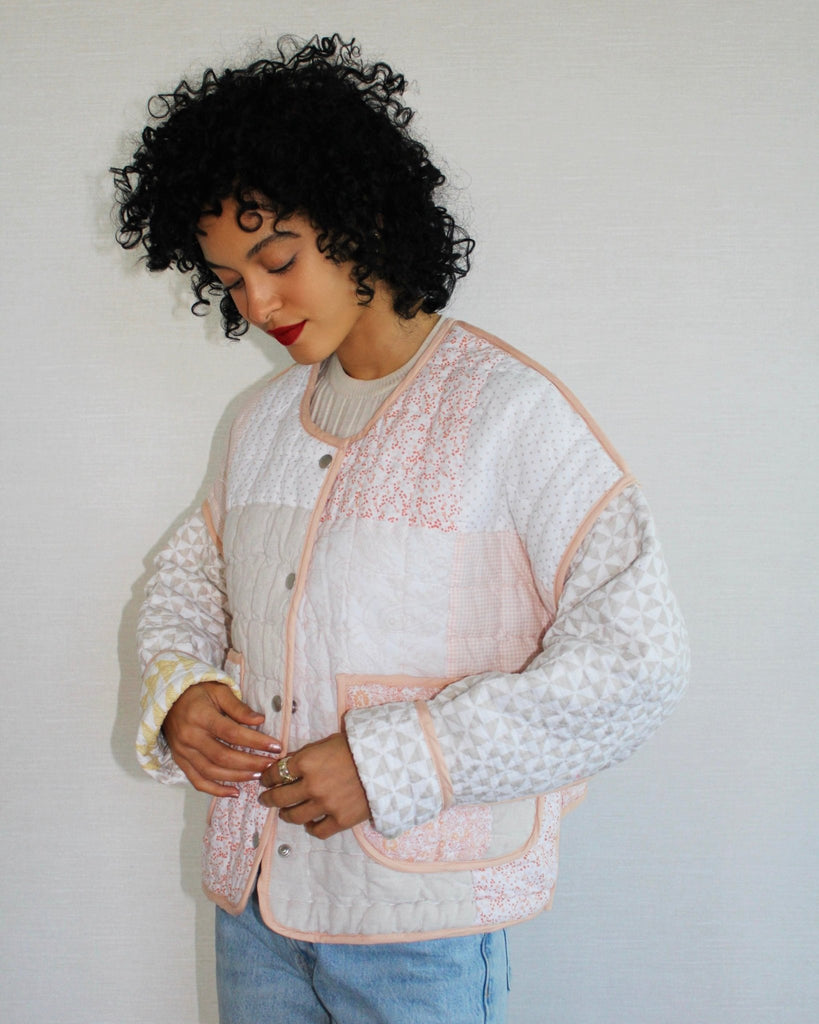 Lillie Jacket - Peach Fuzz - Juliette Design