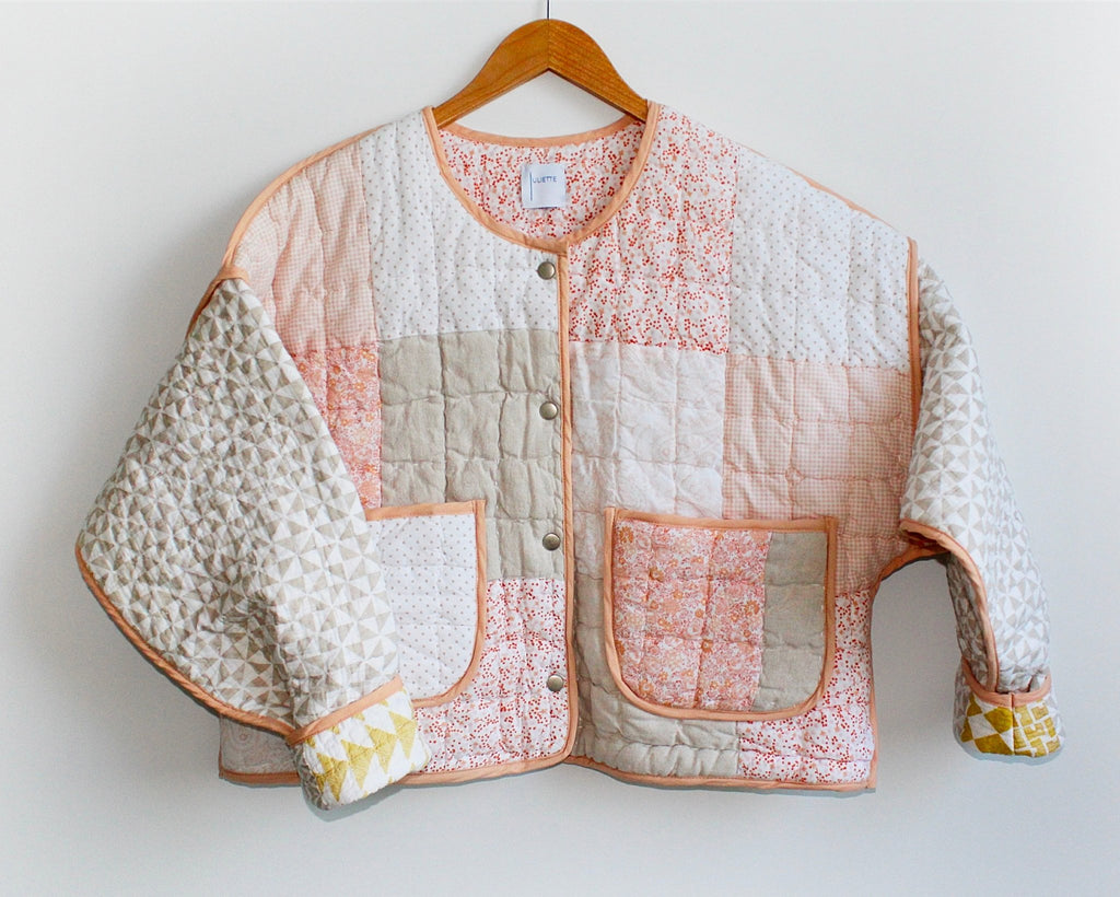 Lillie Jacket - Peach Fuzz - Juliette Design