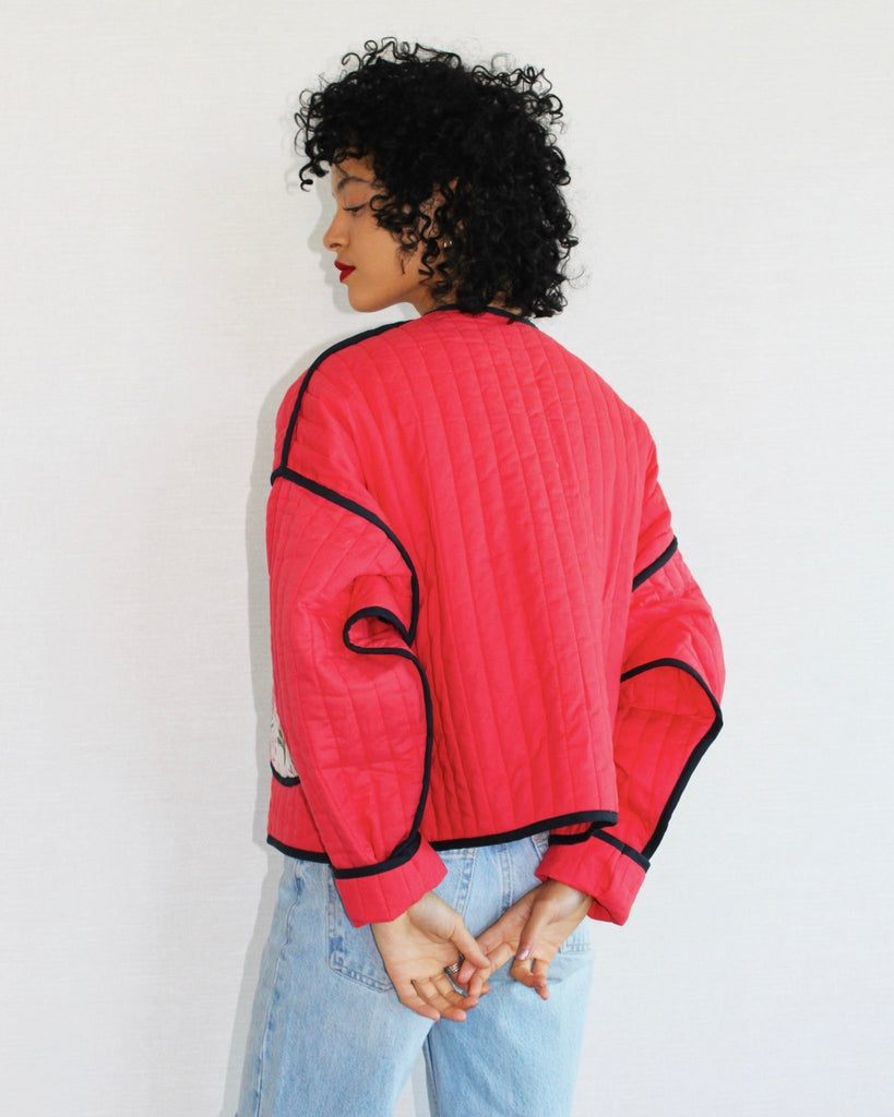 Lillie Jacket - Ruby - Juliette Design