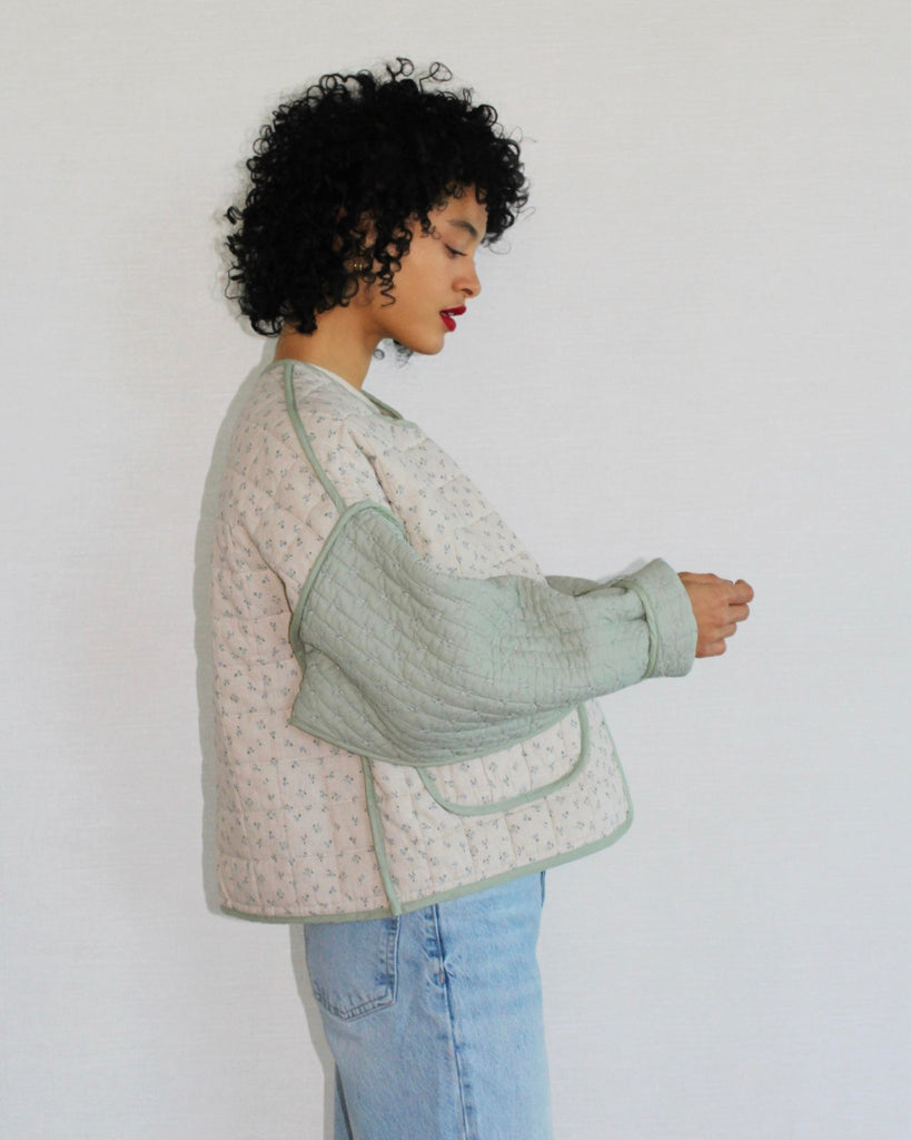 Lillie Jacket - Sage Garden - Juliette Design