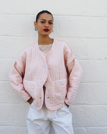 Lillie Jacket - Scallopy Rose - Juliette Design