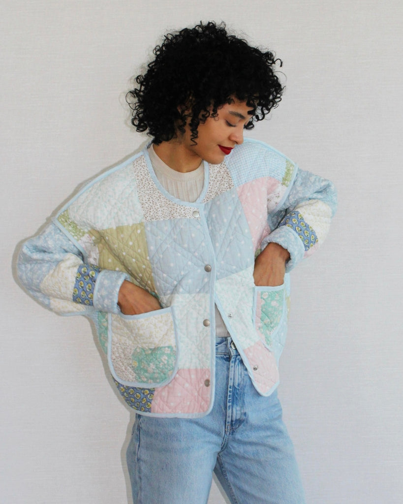 Lillie Jacket - Spring Blue - Juliette Design