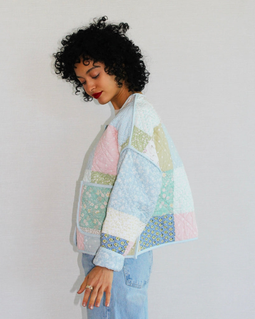 Lillie Jacket - Spring Blue - Juliette Design