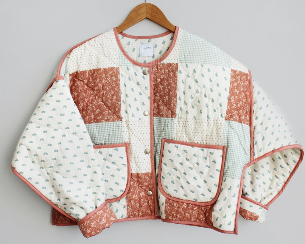Lillie Jacket - Vintage Tiles - Juliette Design