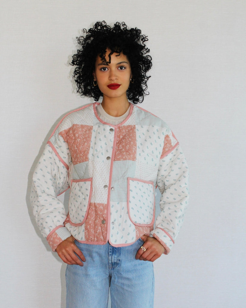 Lillie Jacket - Vintage Tiles - Juliette Design