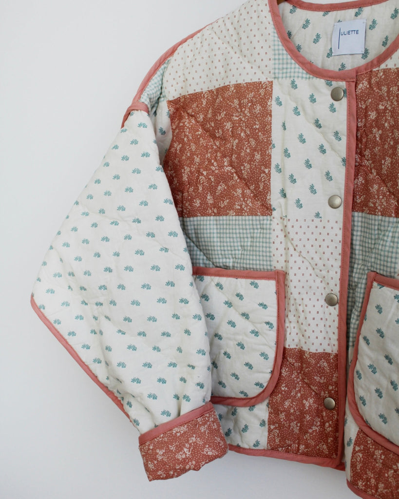 Lillie Jacket - Vintage Tiles - Juliette Design