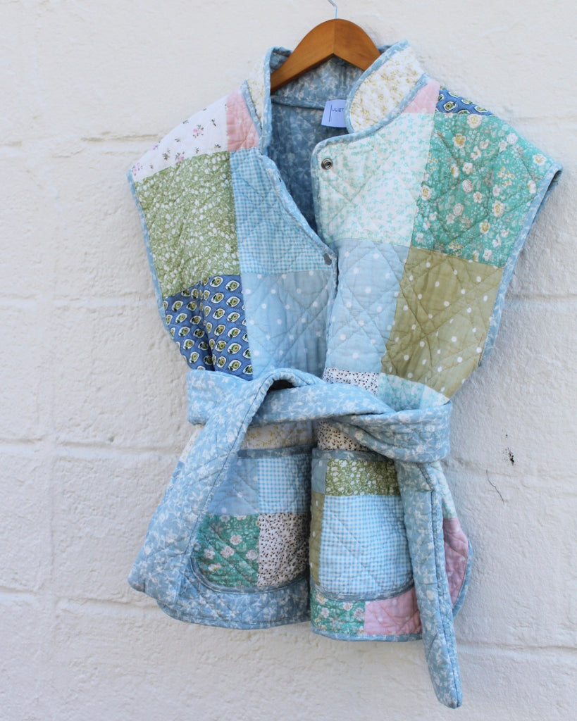 Lou Vest - Spring Blue - Juliette Design