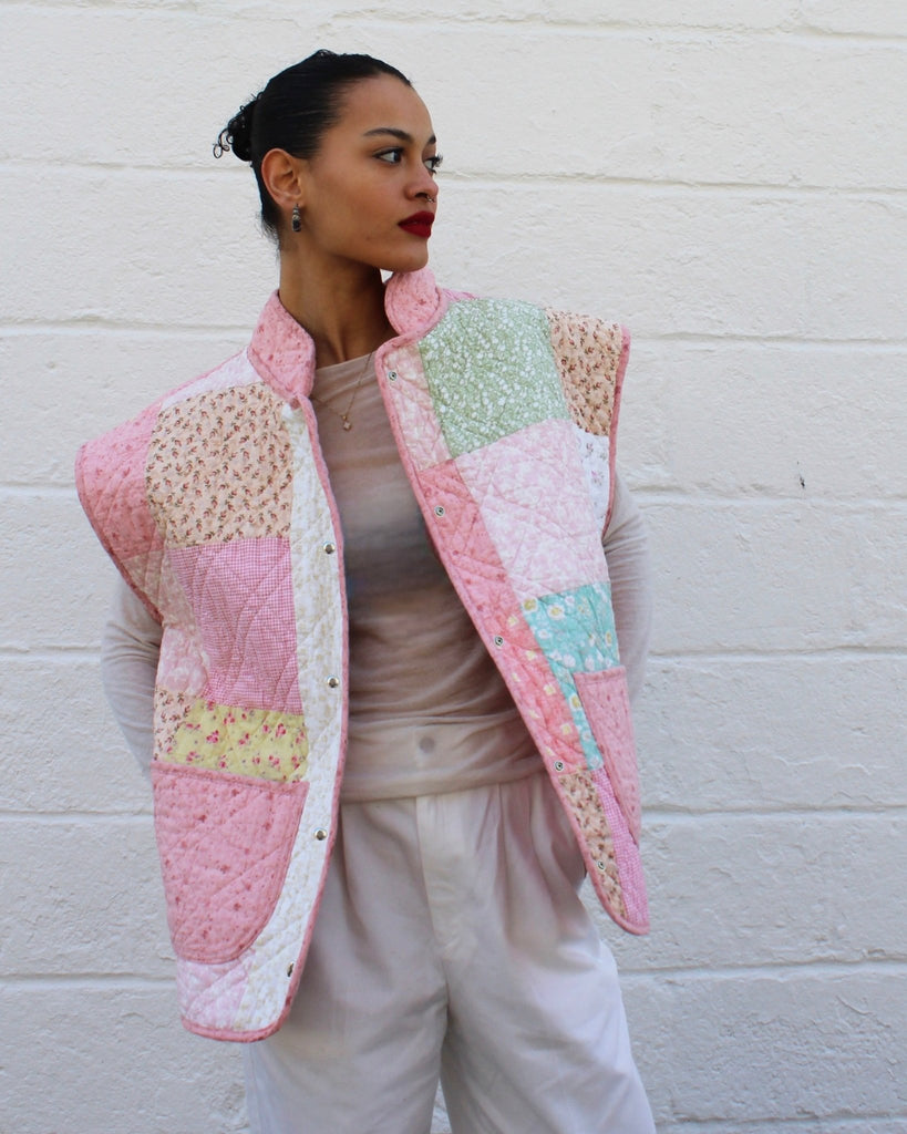 Lou Vest - Spring Rose - Juliette Design